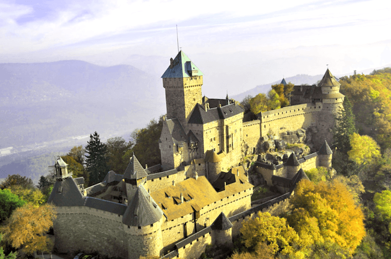 Ver Francia y maravillarse de Castillo de Haut-Koenigsbourg