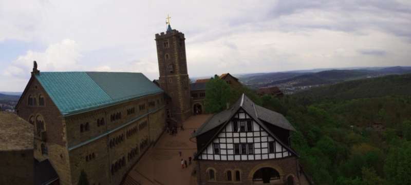 Visitar Alemania y descubrir de Castillo de Wartburg