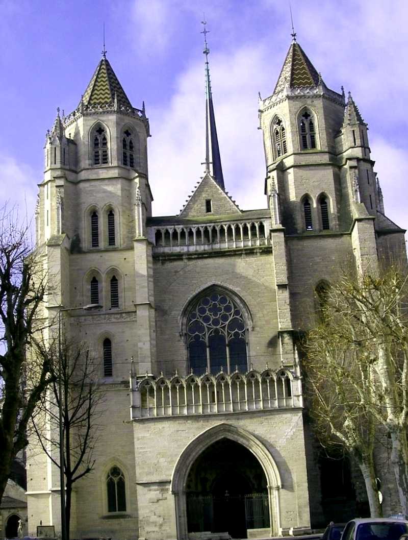 Catedral de Dijon que descubrir