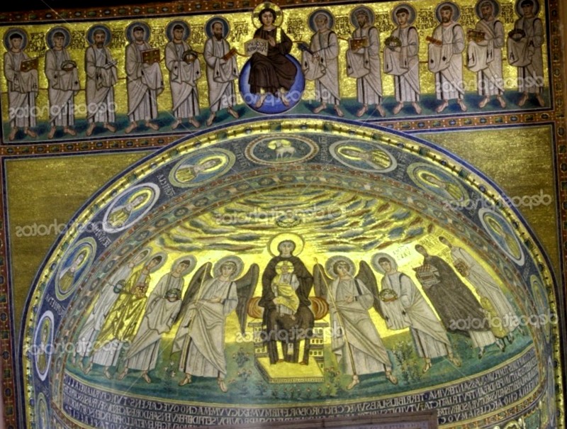 Interior Basilica de Porec que debemos ver