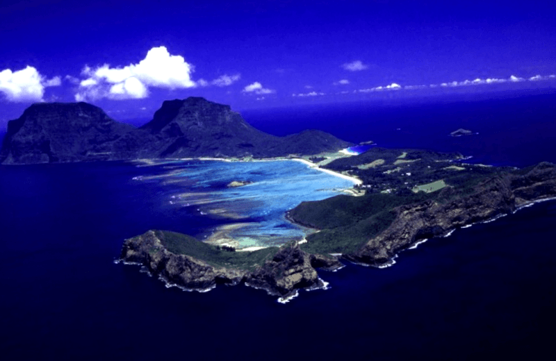 Visitar Australia y descubrir de Isla Lord Howe