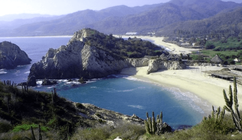 Conocer Mexico y maravillarse de Playa Maruata