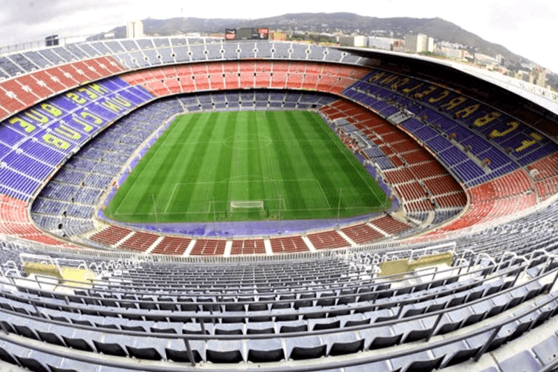 Ver España y descubrir de Vista del Camp Nou