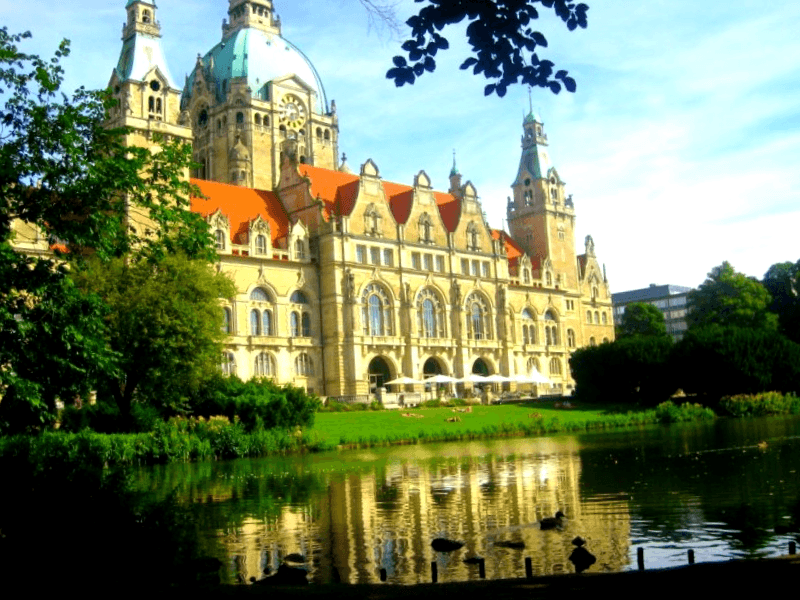 Ayuntamiento de Hannover que visitar