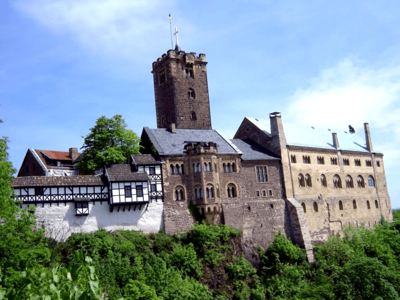 Conocer Alemania y maravillarse de Castillo de Wartburg