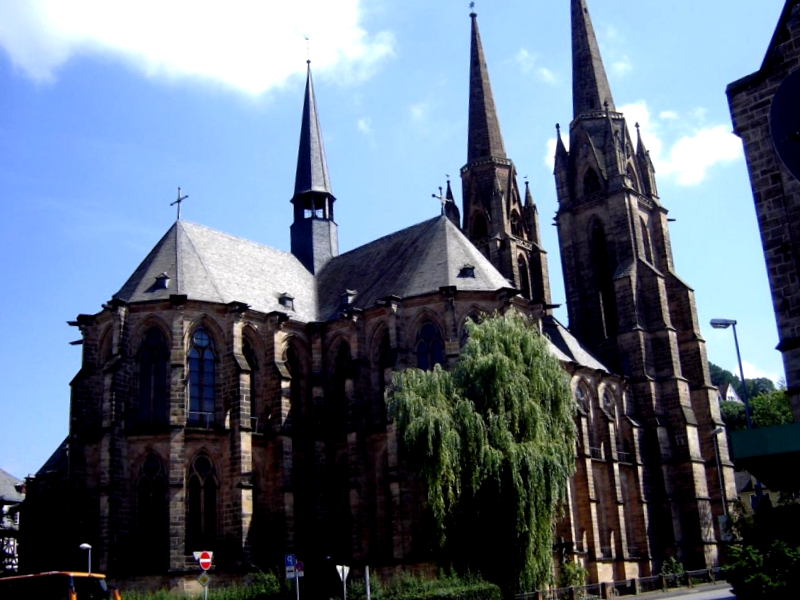 Visitar Alemania y descubrir de Catedral de Marburgo