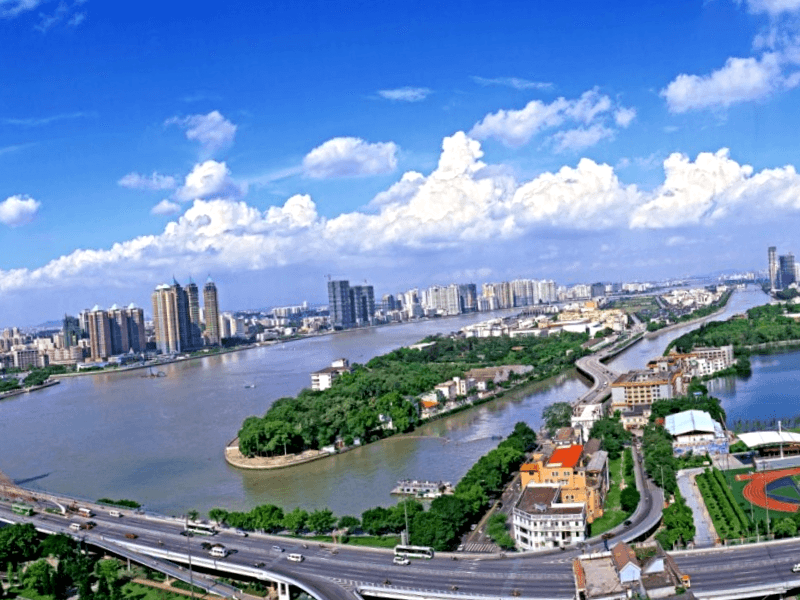 Conocer China y descubrir de Panoramica de Guangzhou