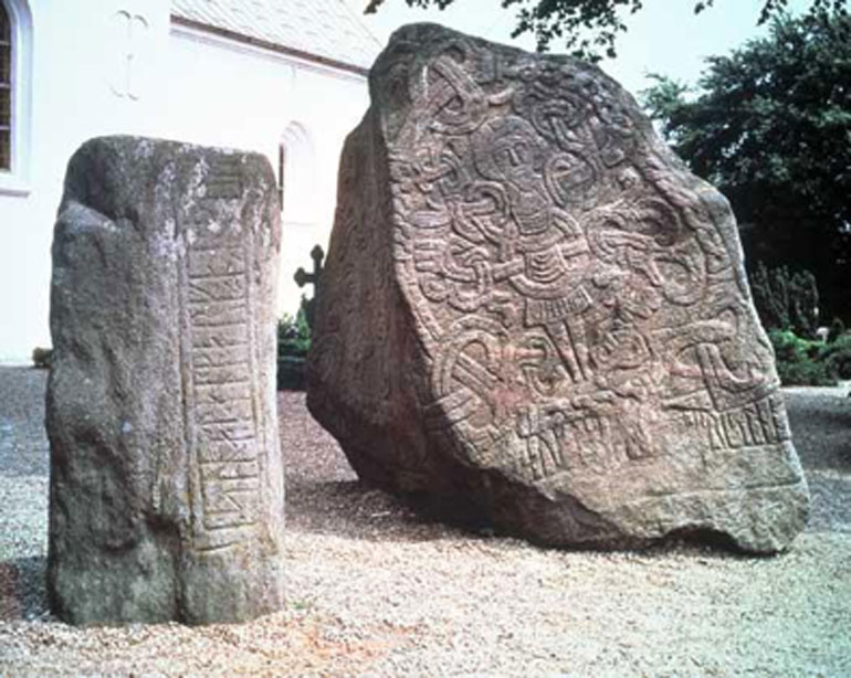 Ver Dinamarca y descubrir de Piedras de Jelling