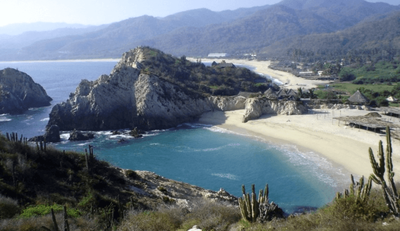 Ver Mexico y maravillarse de Playa Maruata