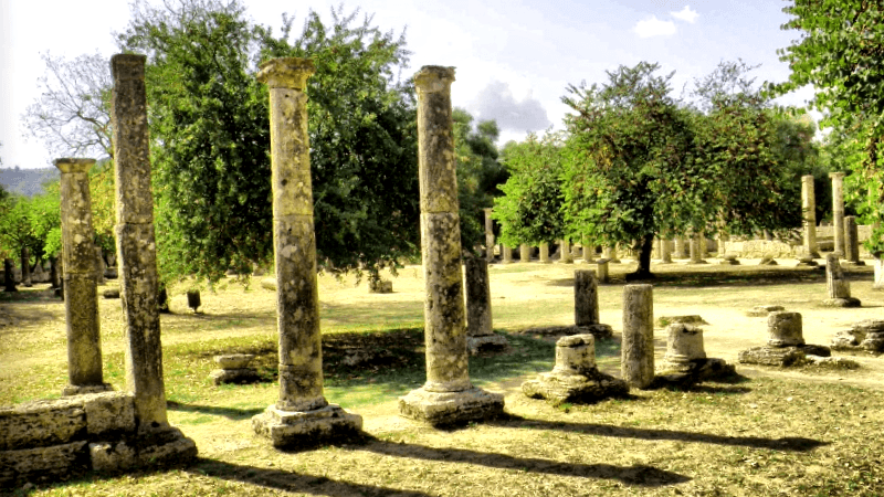 Ruinas de Olimpia que visitar